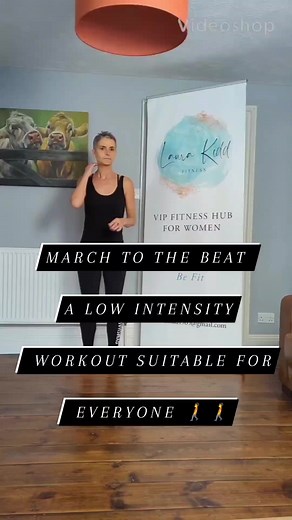 March to the beat  a low intensity workout suitable for everyone! 'March 100 Miles' challenge is up and running in the hub so I thought it apt to share some walking workouts this month!  Great for your heart, your bones, your joints, your soul!! ❤️ Walk every damn day friends! ❤️❤️ #womenshealthcoach #fitat58 #walking #march100miles #walkingchallenge | Laura Kidd Fitness | Facebook