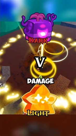dark 🌑 Vs light ⚡ Fruits Full Damage Comparison in bloxfruits 🤯