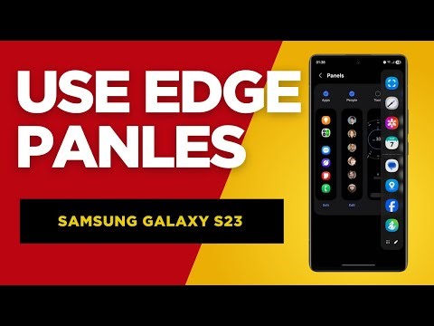 How to Use Edge Panels on Samsung Galaxy S23 | Ultimate Guide for Beginners!