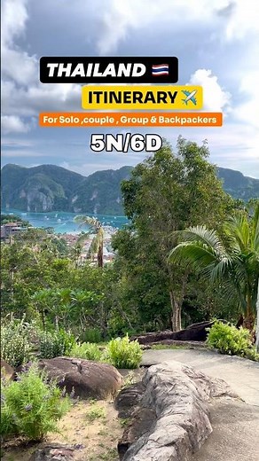 🇹🇭 Thailand 5N/6D Party Itinerary 🔥 Phuket to Krabi Travel Plan #thailand #travel