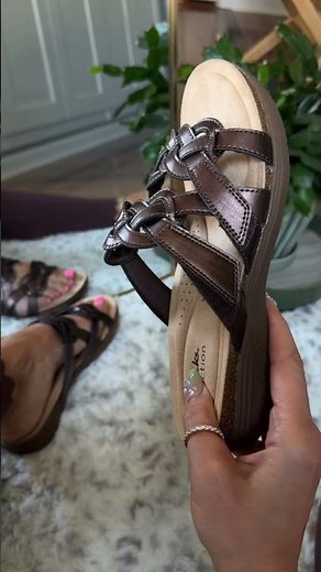 Clark’s collection leather sandals QVC, Inc #clarks #sandals #tiktokshopcreatorpicks