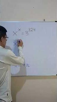 Exponential equation. Find the value of x #math #equations #equations #exponentialequation