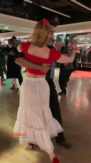 The beautiful, graceful dance of Tango — connection, confidence, and emotion in every step. 🌹 Loving every moment learning at Atomic Ballroom. 💃✨ #Tango #AtomicBallroom #JustDance #FindYourRhythm #DanceInspiration #TangoVibes | Atomic Ballroom