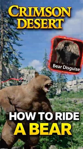 How to Get a Bear Mount in Crimson Desert FAST#shorts #crimsondesertgameplay #gaming #SaucySurg #rpg