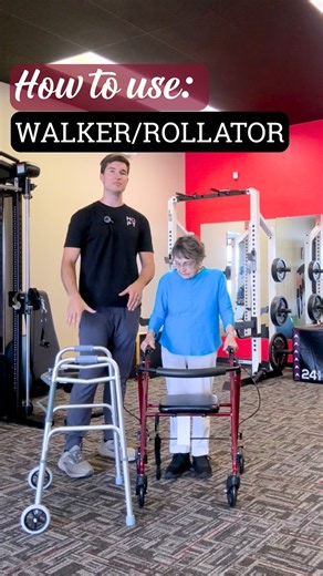 Properly use a Walker/Rollator