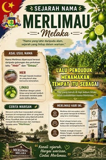 Sejarah Nama Merlimau, Melaka