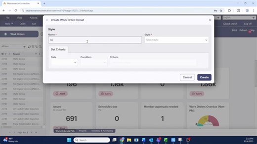Maintenance Connection - Conditional Formatting Demo Video | Dan Lemon