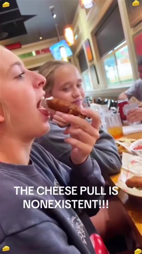 Cheese pull gone wrong #funny #food #cheese #fail #fyp #usa