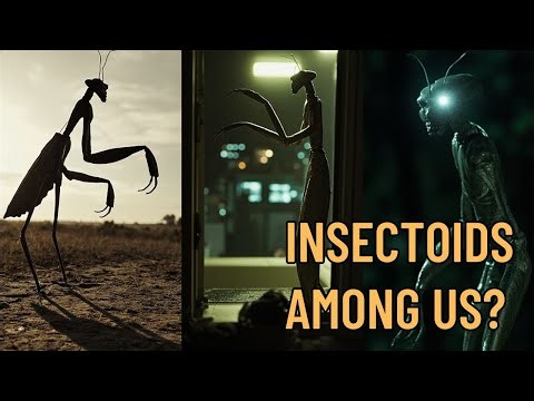Mantids: Insectoids Among Us?Aliens That Resemble Praying Mantises with Telepathic Abilities.