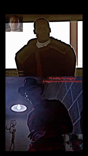 Candyman(Candyman) Vs Freddy Krueger(A Nightmare On Elm Street 2) #candyman #freddykrueger