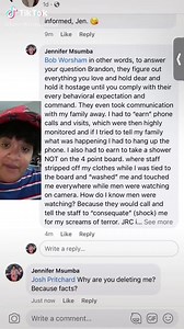 BREAKING: Jennifer Msumba, amazing author, song writer, singer, and autistic survivor of electroshock torture at Judge Rotenberg Center is having her comments about her lived experience deleted by a board member of Judge Rotenberg Center. Autistic people and our allies are not going to be silenced anymore. #JRCSueMeToo #StopTheShock #ABAI2022 | NeuroClastic