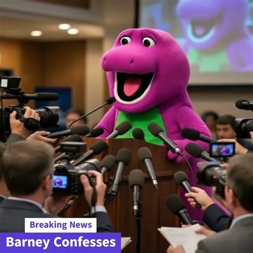 Exclusive: Barney The Dinosaur Fesses Up