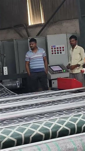 Rotary screen printing #rotarymachine #printing #printindustry #printingmachine #rotarymachine