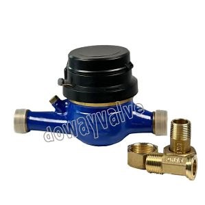 [Hot Item] ISO 4064 Brass Body Cheap Multi Jet Water Meter DN15 China Supplier