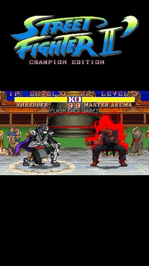 19K views · 369 reactions | SHREDDER VS AKUMA ! #akuma #shredder #streetfighter2 #tartarugasninjas | Flash Back Games | Facebook