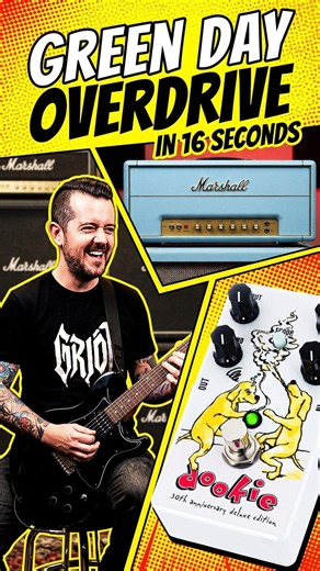 MXR Dookie Drive — Green Day Overdrive In 16 Seconds