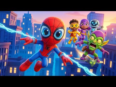Super Spidey Heroes to the Rescue! | Kids Cartoon Story
