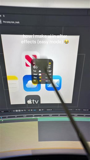 Creating User Interfaces in After Effects Made Easy