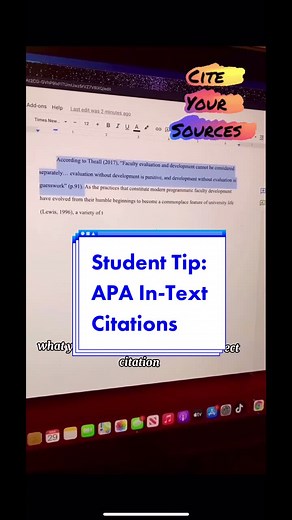 APA in-text citations #apacitations #essays #citations | Video Essays