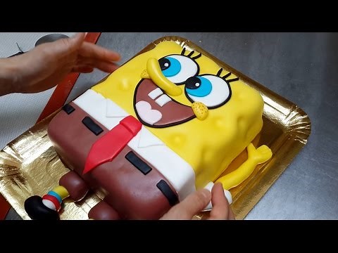 How To Make a SPONGEBOB Cake | Pastel de Bob Esponja by Cakes StepbyStep