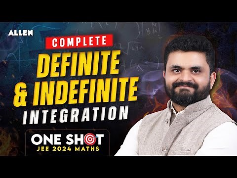 JEE 2024 Maths ➡ Complete Definite and Indefinite Integration in one shot 🎯 Full Chapter Revision