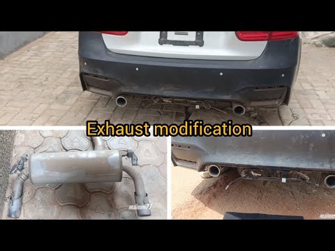 BMW F30 customs widebody kit exhaust modification guide