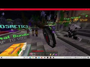 How To Fix Invisible Task Bar and Hand In Minecraft (Bedrock, Java, Windows 10)