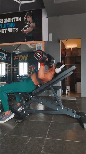 Chest Day Hitting Good #bodybuilding #fitness #love #femalefit #gym #chestworkout #workout #strongme