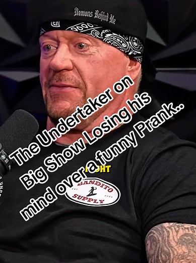 The Undertaker on Big Show Losing his mind over a funny Prank.. #WWE #wrestling #podcast #fyp #undertaker