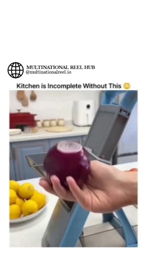 🌎 MULTINATIONAL REEL HUB | #onlyoriginals #theoriginals This video makes you instantly rethink how much effort we waste doing basic kitchen work every single day. A... | Instagram