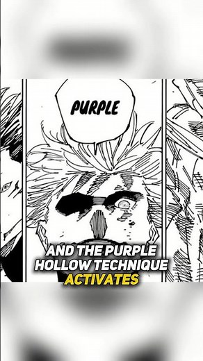 Gojo Detonates Hollow Purple