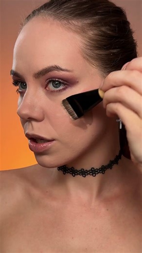 Why is she using scissors for makeup?! 😳