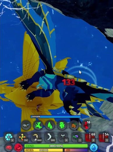 The lands laggiest player | Creatures of Sonaria Roblox