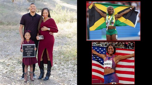 Shelly-Ann Fraser-Pryce, Gabby Thomas, and others congratulate Allyson Felix as she expects her 2nd child