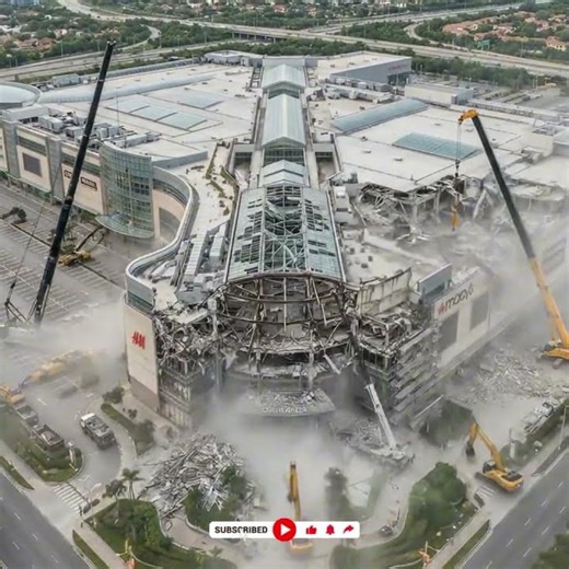 Mega Mall Deconstruction | From Bustling Complex to Wild Nature #shorts