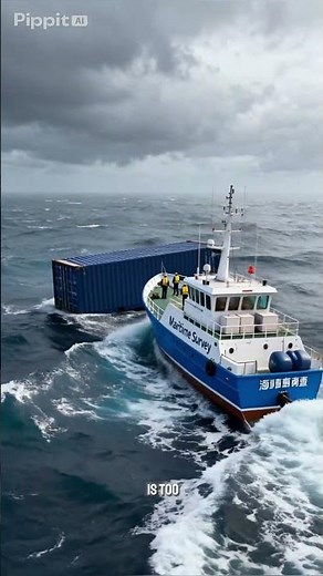 “What happens if a container falls into the ocean from a ship?” 🌊🚢📦