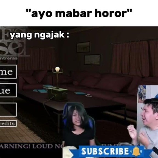 Windah Basudara dan mama Agnes main horror malah windah yang paling takut