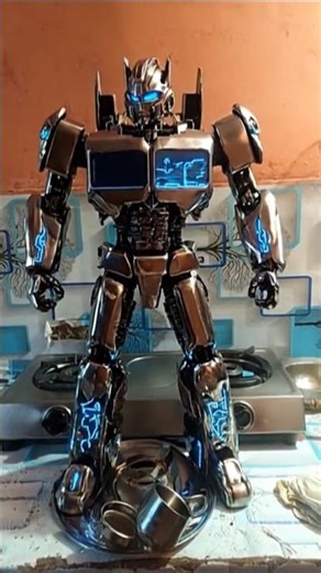 2 Robot at my Kitchin 🥶😈 #shorts