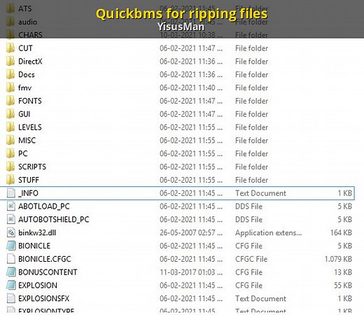 Quickbms for ripping files Modding Tool for Transformers: The Game | TTG Modding Tools