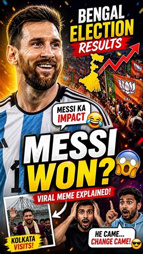Messi Won Bengal Elections? 😳