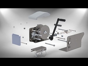 Winch Solidworks Exploded View
