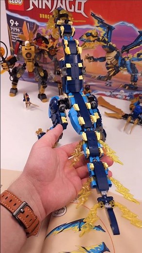 LEGO NINJAGO Elemental Dragon vs. The Empress Mech (71796)[1038 pcs] Buildining #shorts TBB