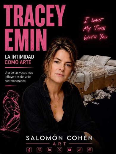 Tracey Emin ha contribuido a ampliar la definición del arte contemporáneo