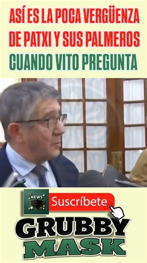 ASÍ es la POCA VERGÜENZA de PATXI LÓPEZ y sus PALMEROS ante las PREGUNTAS de VITO QUILES 😱