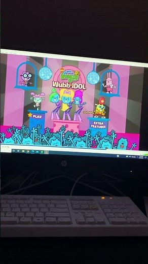 Wow, wow Wubbzy Wubb idol ￼ 2009 DVD menu