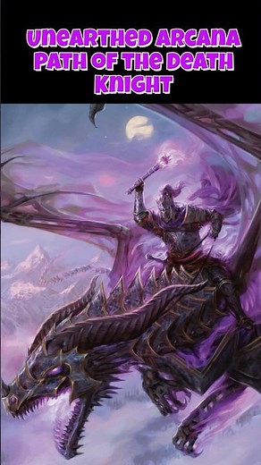 #dnd New Feats - Path of the Death Knight - UA