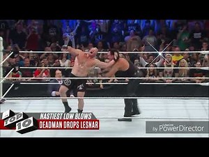 The most painful low blow in wwe history