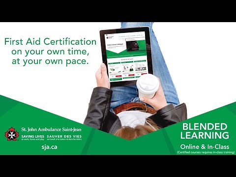 Blended Online First Aid & CPR Learning Course PSA | St. John Ambulance York Region