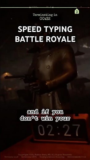 The Most Stressful Typing Game Ever Made