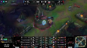 THE TEAMFIGHT THAT SECURED THE THREE-PEAT! | LOL Esports